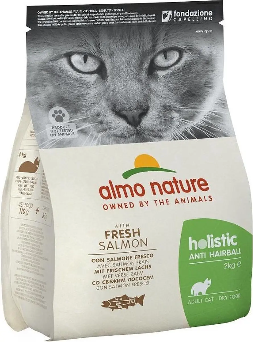 Almo Nature Holistic Kip Droogvoer Anti-Haarbal 400g