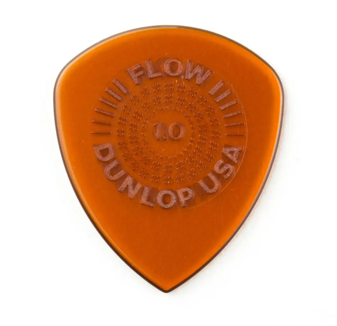 Dunlop Flow 1.00 Plectrum - 6 Stuks Bruin