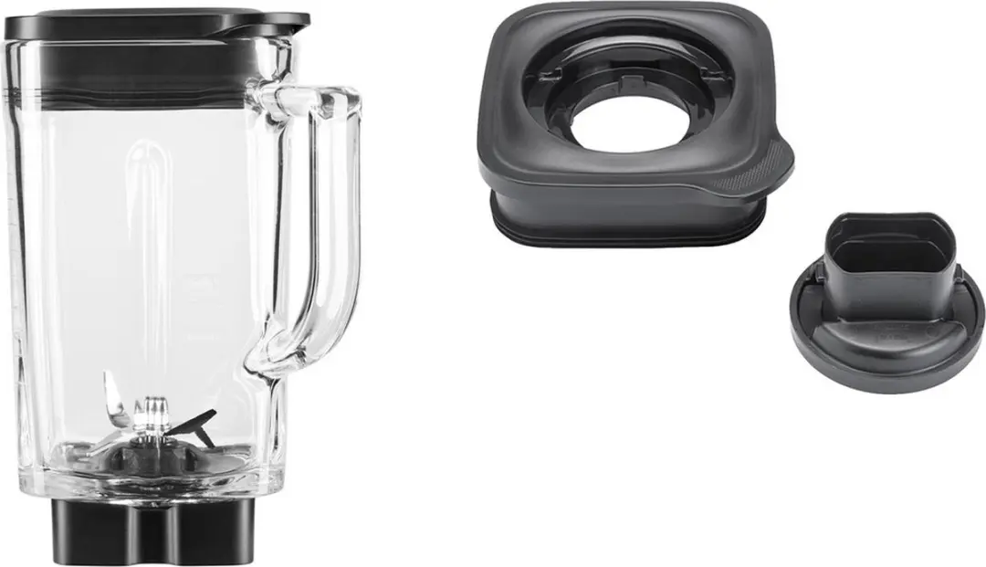KitchenAid 5KSB2048JGA Mixer/Keukenmachine - 1.4L - Zwart/Transparant