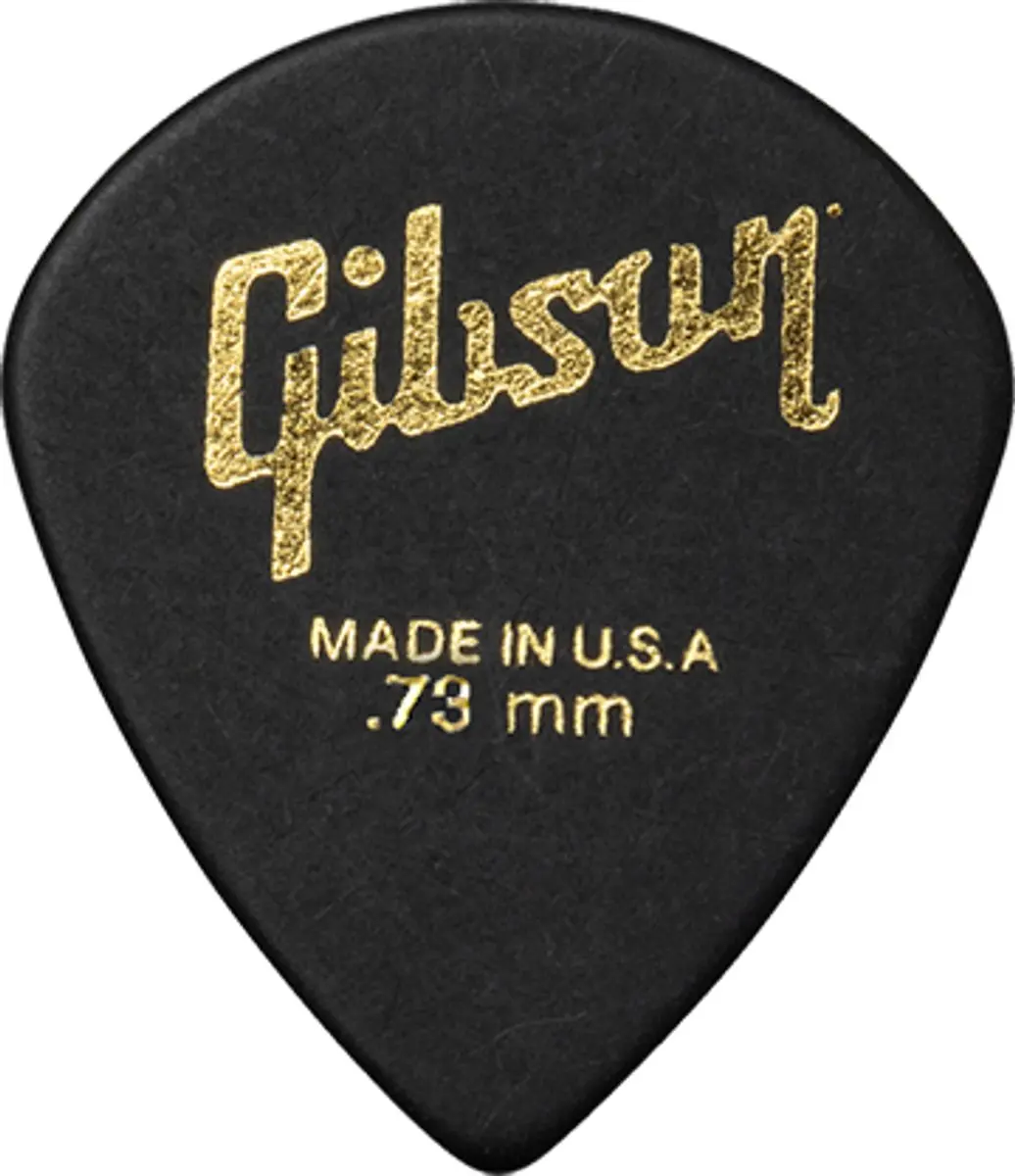 Dunlop Gibson Modern Picks Tortex 0,73mm - 6 Stuks - Geel