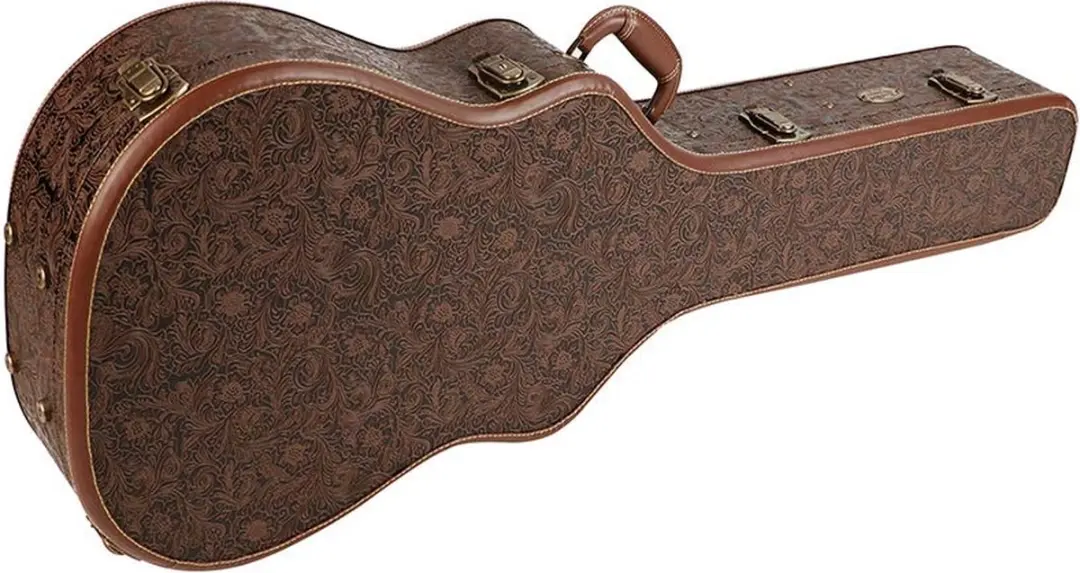 Boston Limited Edition CAC-720-D Dreadought Gitaar - Bruin/Groen - afbeelding 2 van 6
