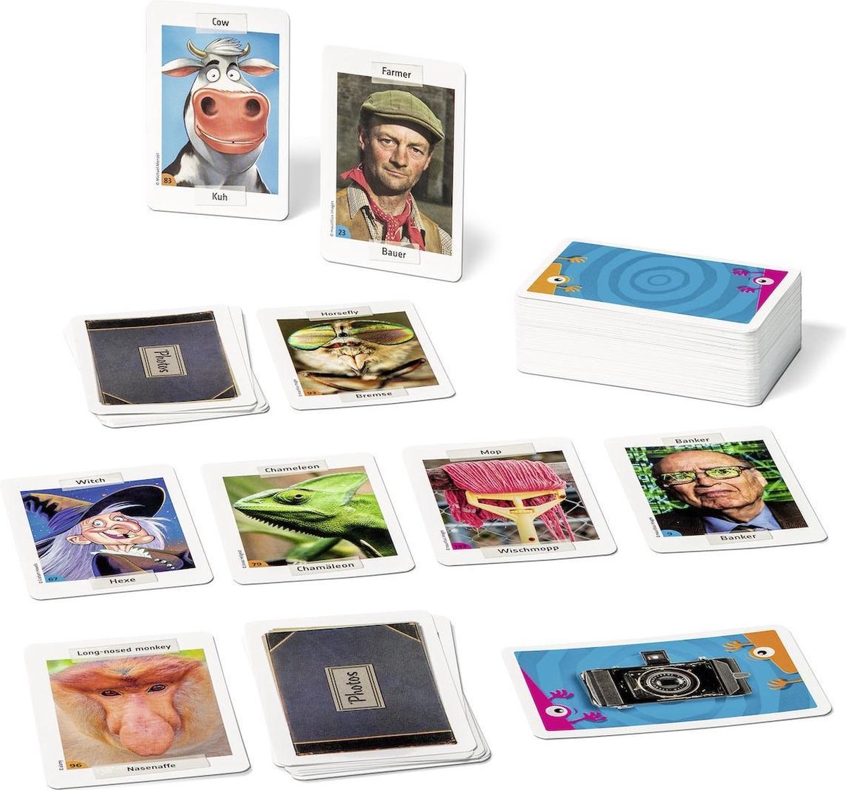 Ravensburger Face Cards - kaartspel