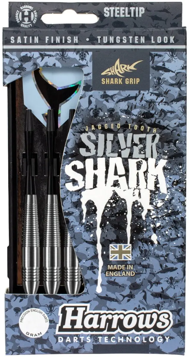 Harrows Silver Shark 23Gr - 3 Stuks