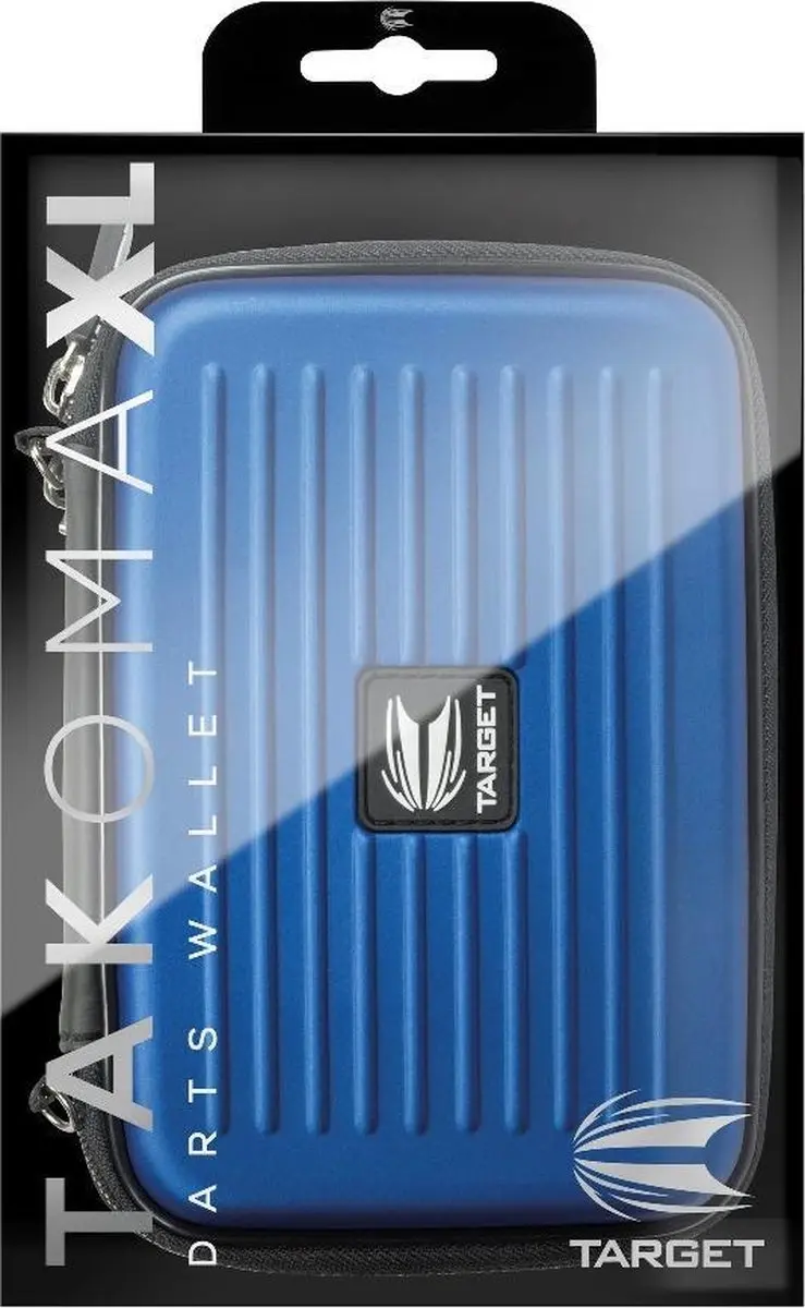 Target Takoma XL Dartkoffer - 6 Darts - Blauw