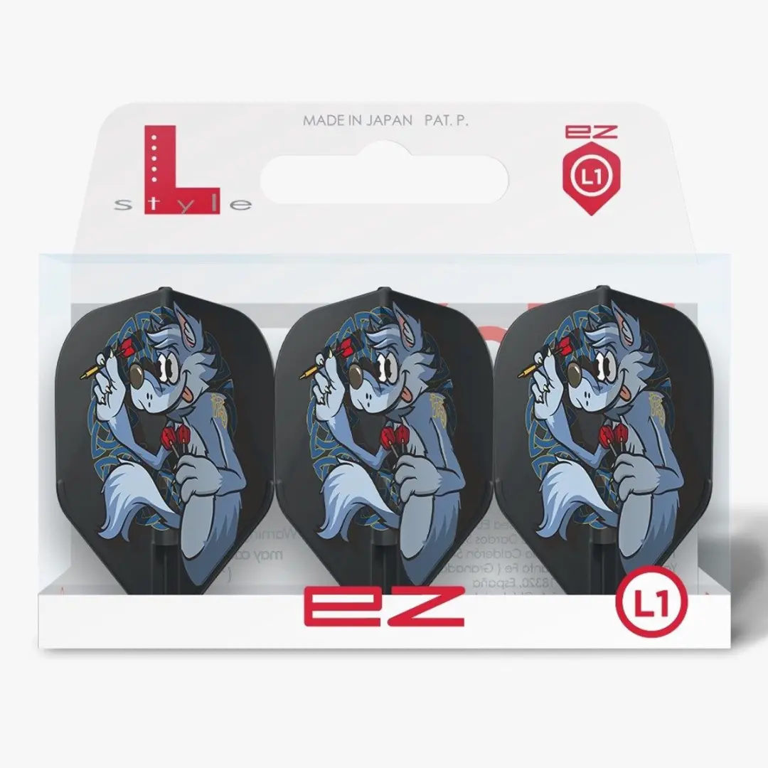 L-Style L1 Pro Sho Okano V1 Dart Flights - 3 Stuks