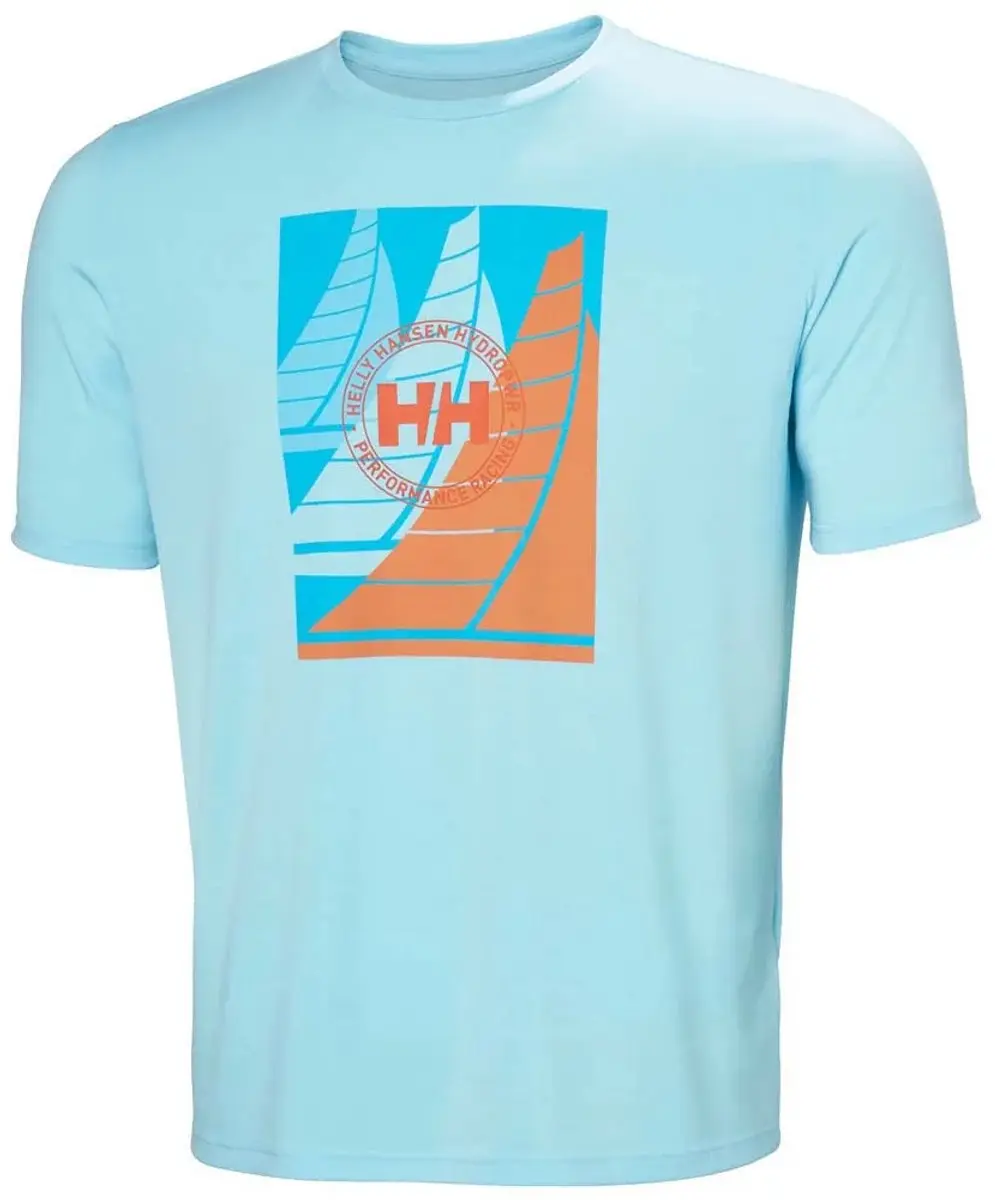 Helly Hansen Race Sailing T-shirt - S - Light Cyan