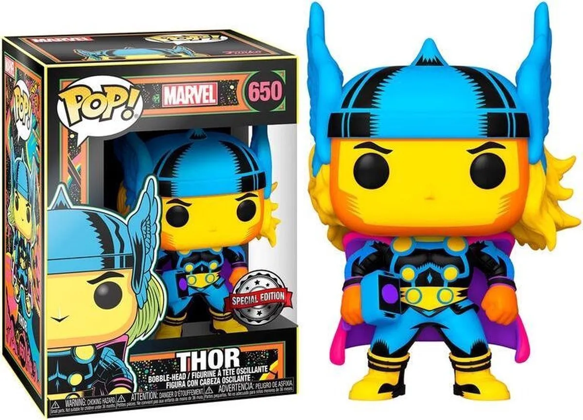 Funko Marvel Thor Special Edition Pop #650 - Multi