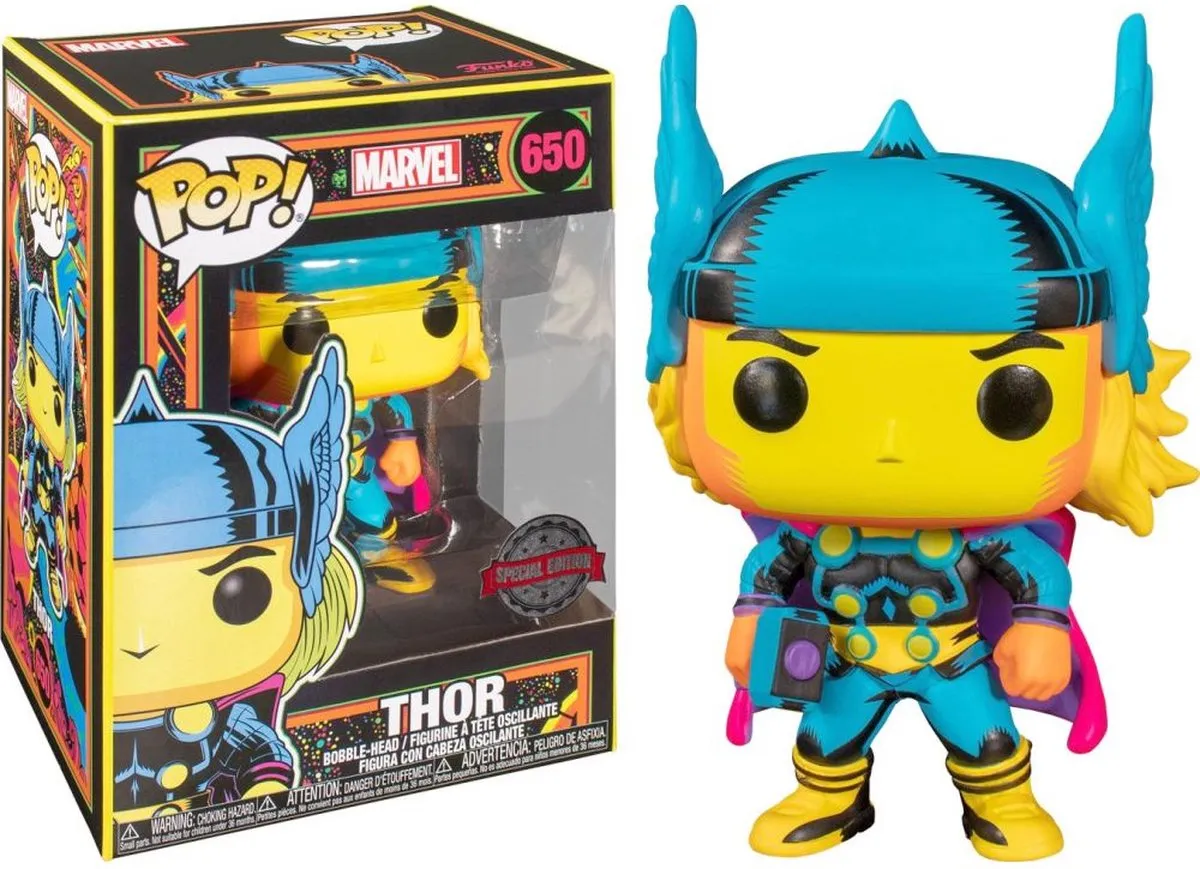 Funko Marvel Thor Special Edition Pop #650 - Multi
