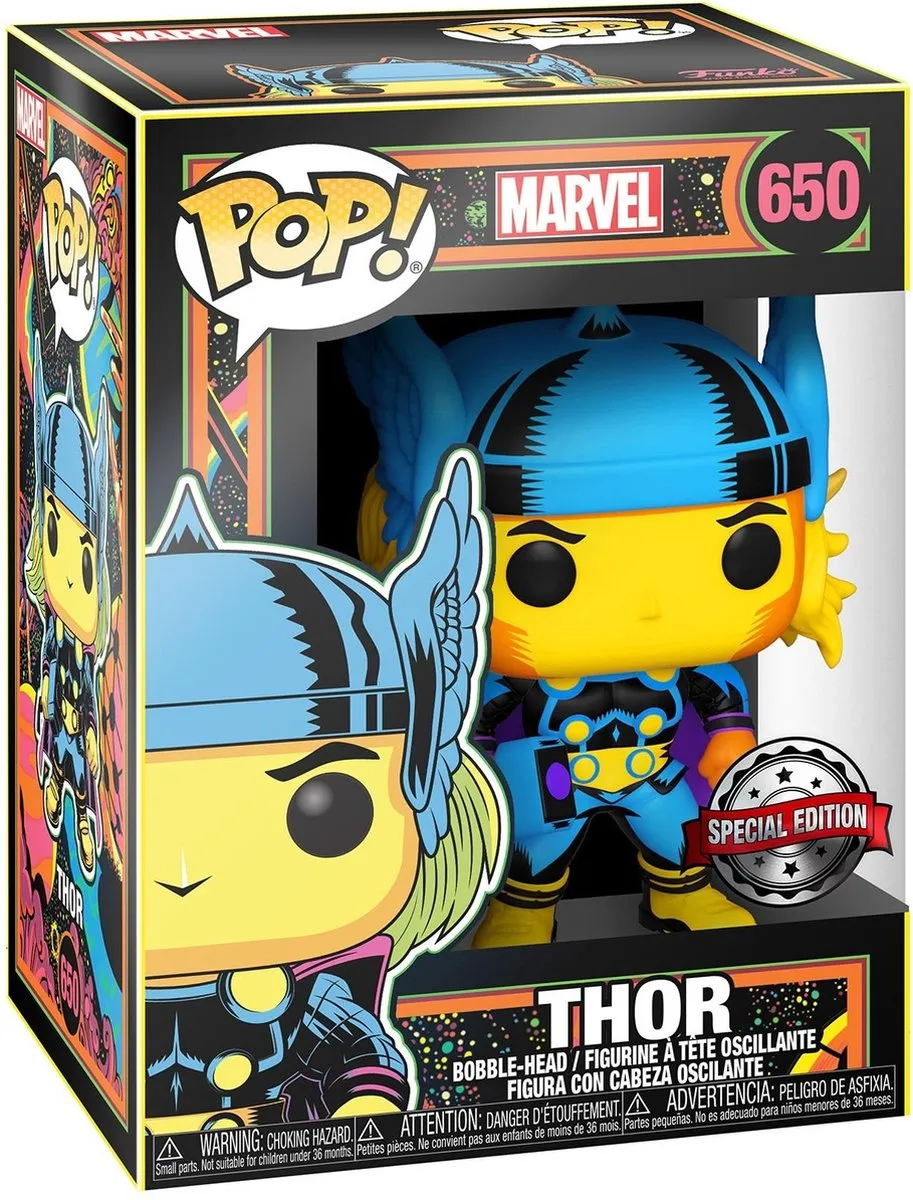 Funko Marvel Thor Special Edition Pop #650 - Multi