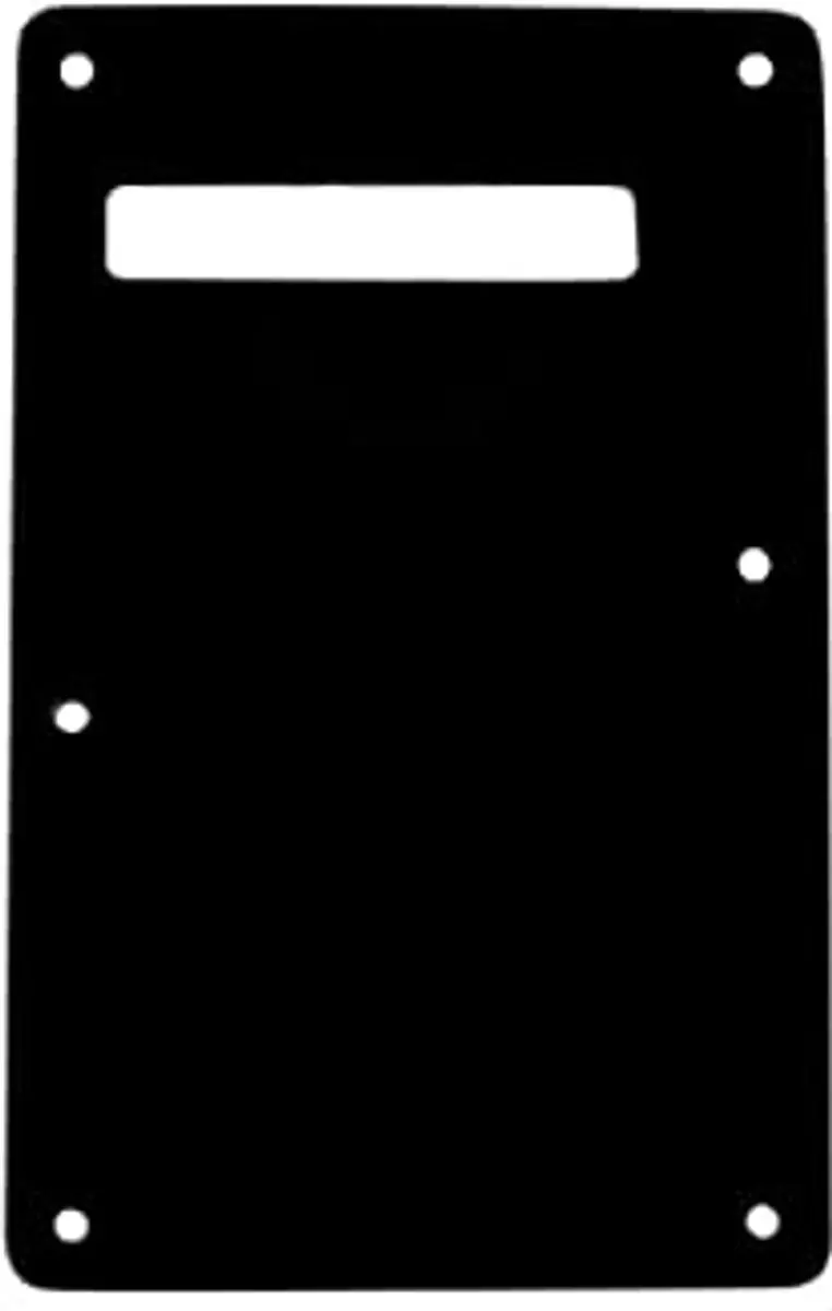 Fender Strat Tremolo Backplate - Zwart