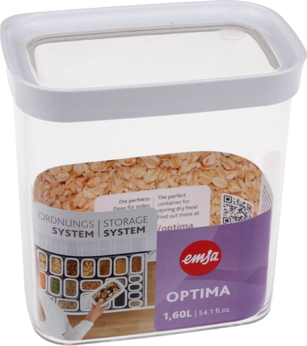 Emsa Optima Rechthoekige Container 1,6L