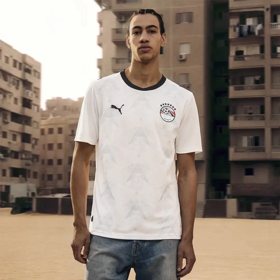 PUMA Egypt 25/26 Replica T-shirt Wit M