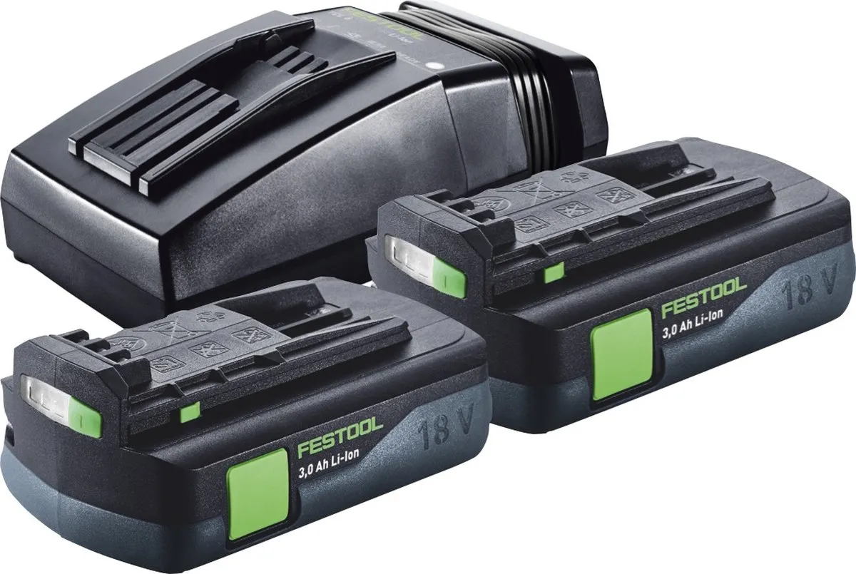 Festool TID 18-Basic Accu-Slagmoersleutel 180Nm - 2x 3,0Ah + Lader