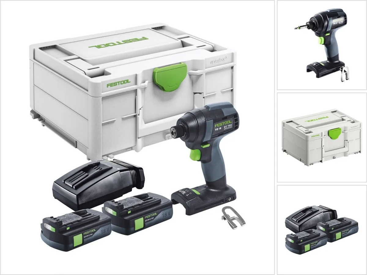 Festool TID 18-Basic Accu-Slagmoersleutel 180Nm