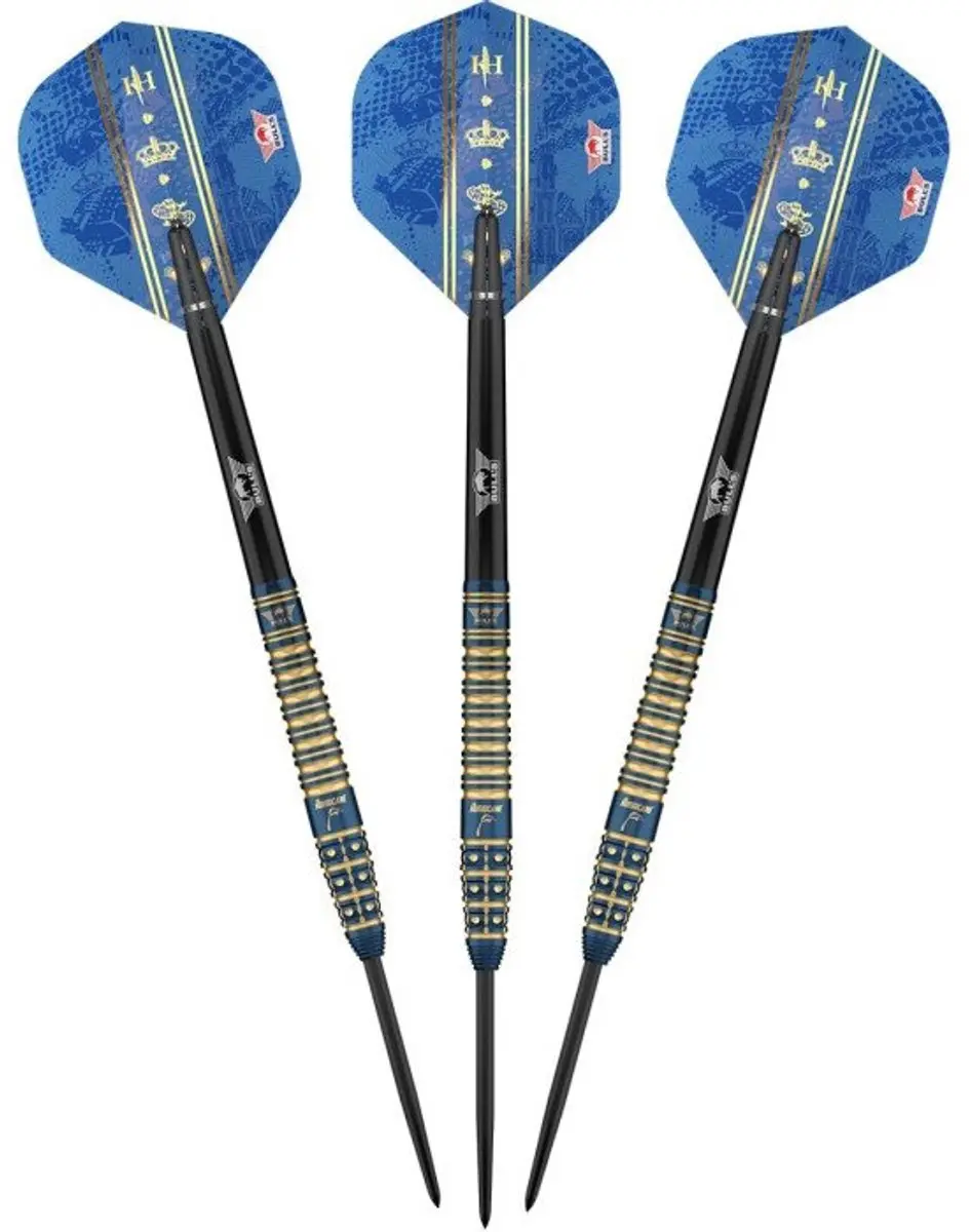Bull's Kim Huybrechts Blue 95% Dartpijlen - 3 Stuks