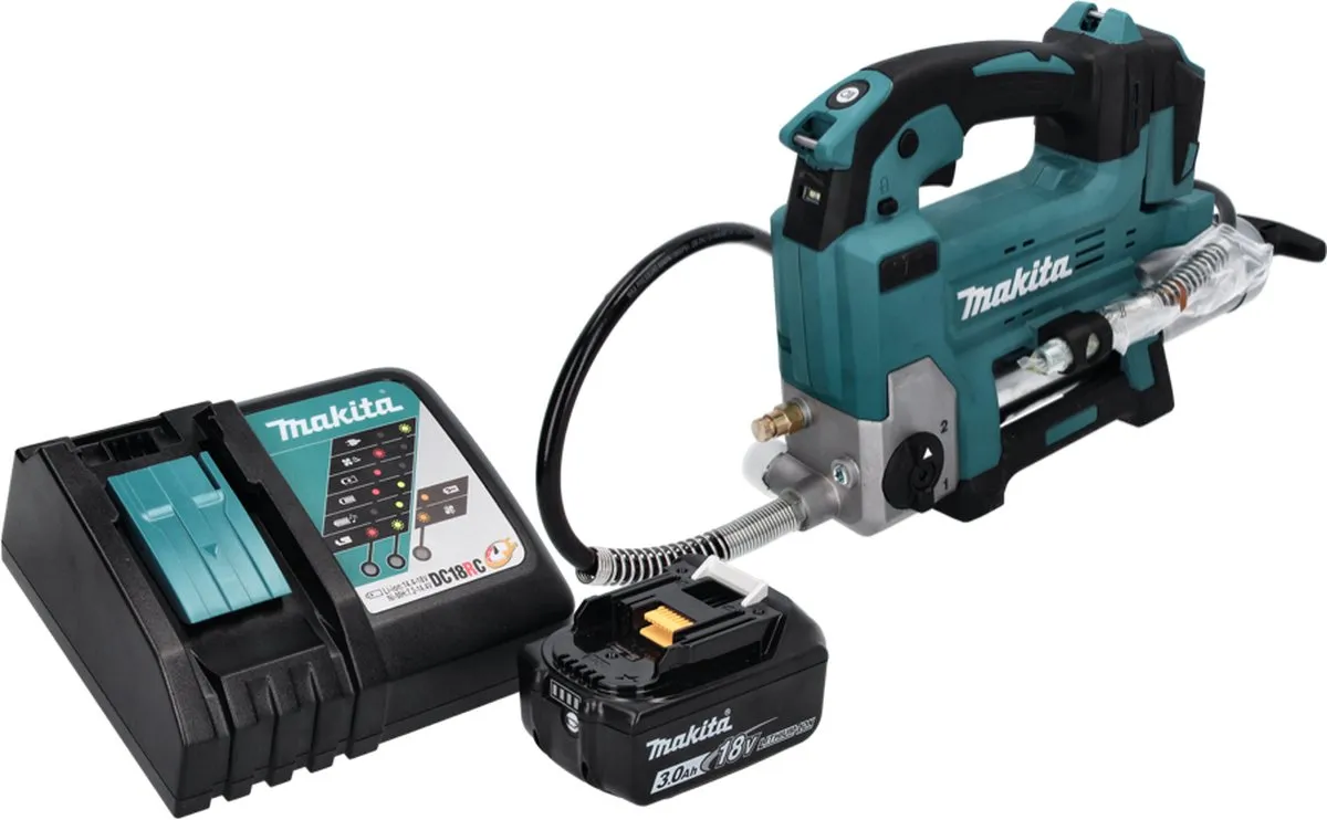 Makita DGP 180 RF1 Vetspuit 18V 690 bar - 3.0Ah Accu + Lader - afbeelding 3 van 5