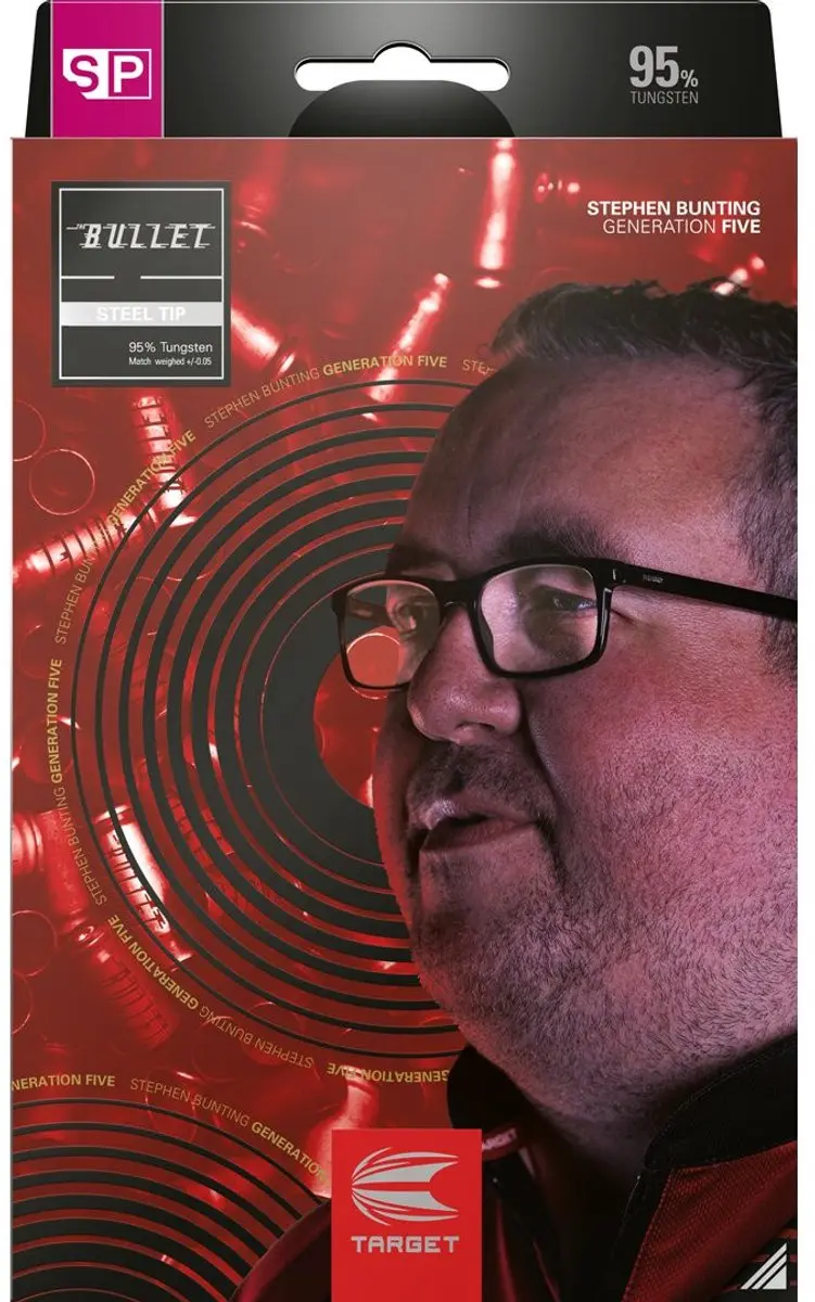 Target Stephen Bunting Gen 5 Swiss Point 95% Dartpijlen - 3 Stuks