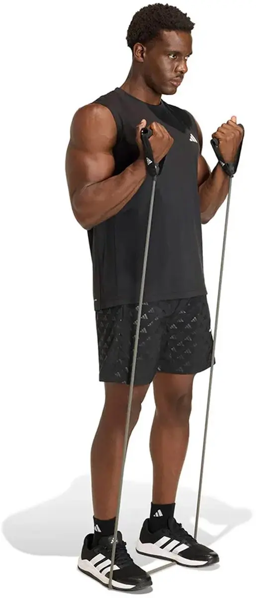 adidas Workout Essentials Brandlove Woven Korte Broek M - Zwart