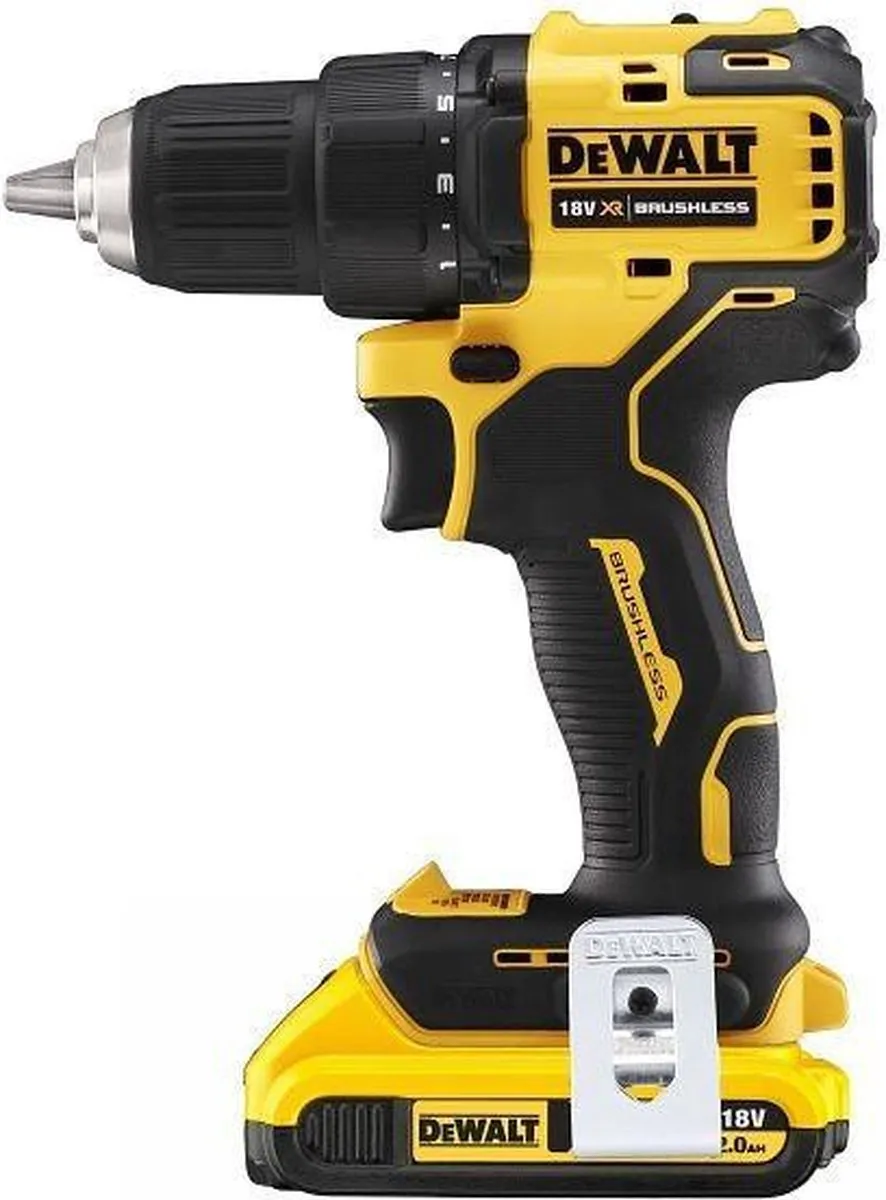 DeWalt DCD708D2T Accu-Schroefboormachine 18V - 2x 2.0Ah