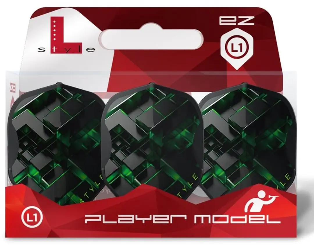 L-Style EZ L1 Franz Rotzsch Dart Flights - 3 Stuks
