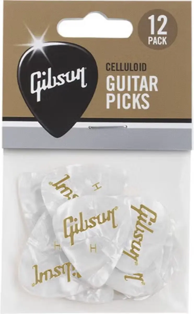 Dunlop Gibson Pearloid Plectrums