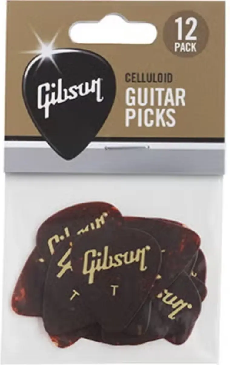 Dunlop Gibson Tortoise Plectrums