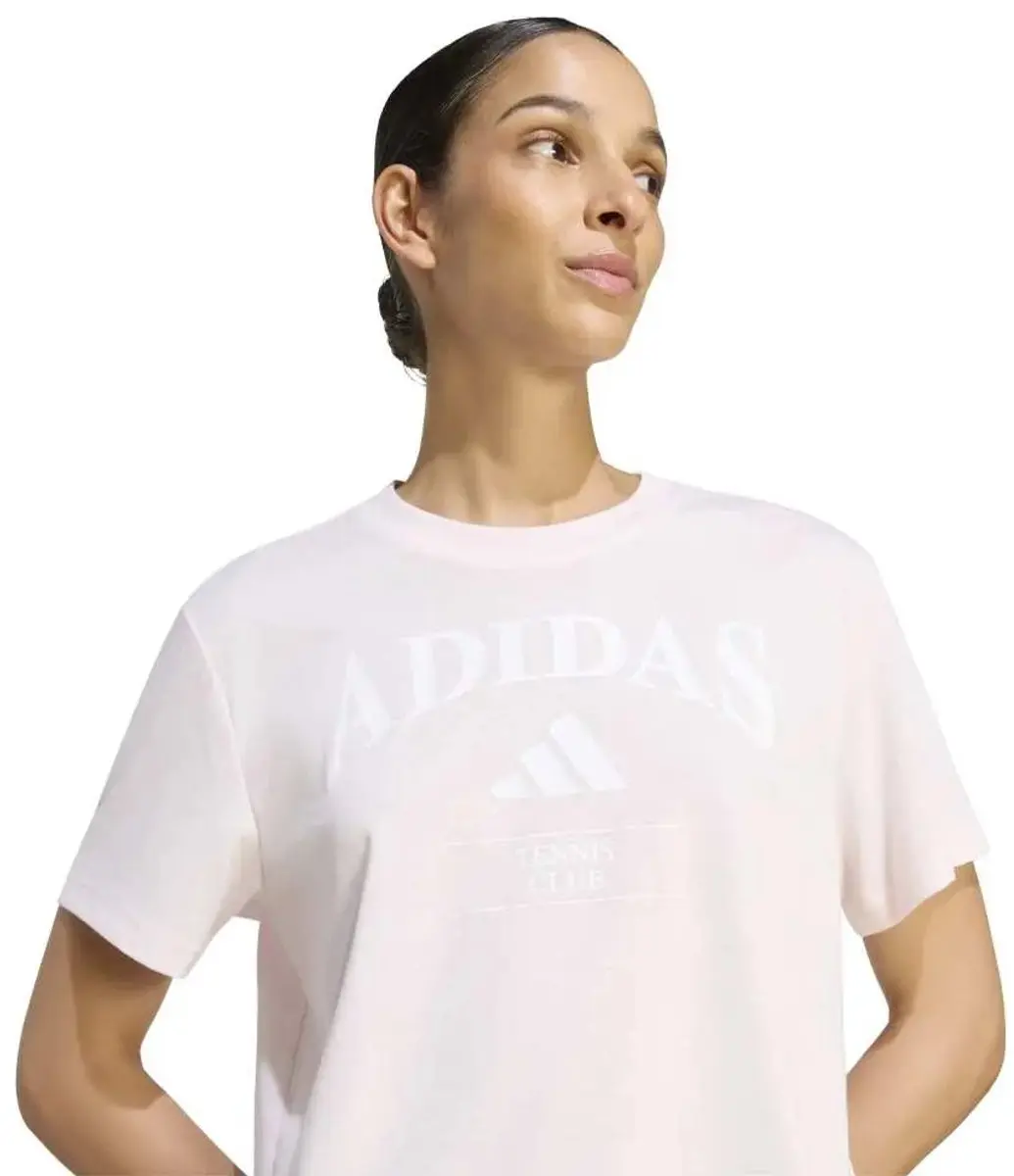 Adidas Heritage Graphic T-shirt Roze S