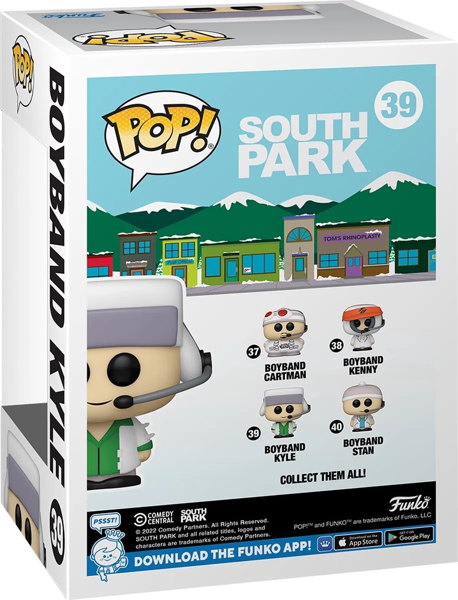 Funko Pop South Park Boyband Kyle #39 - Multi