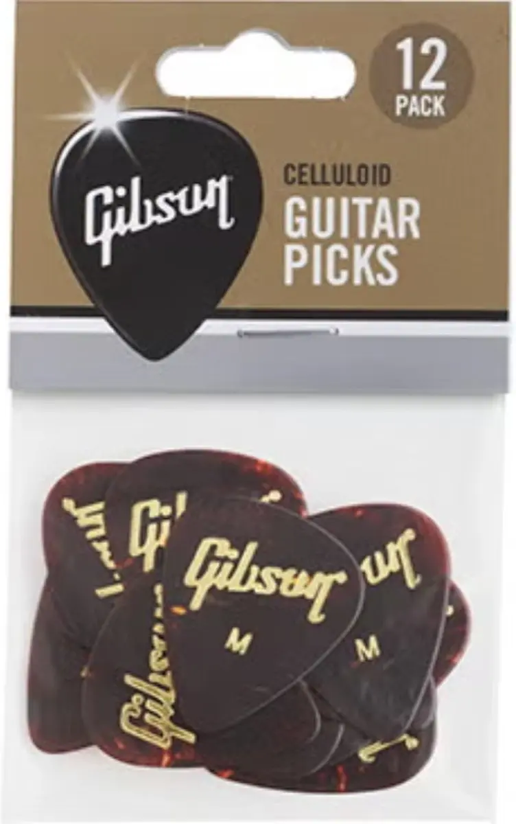 Dunlop Gibson Tortoise Plectrum Medium