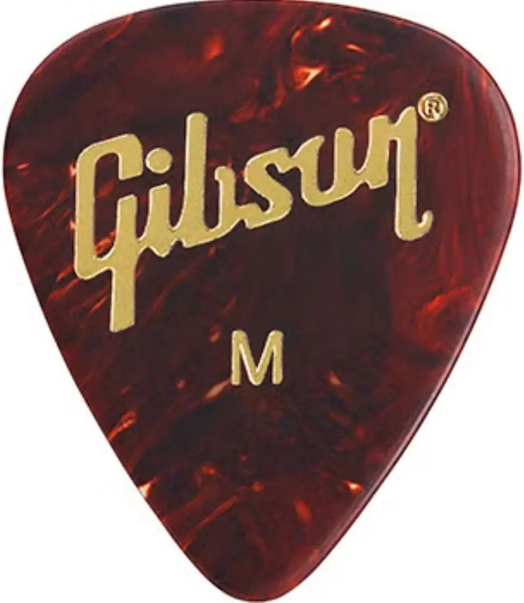 Dunlop Gibson Tortoise Plectrum Medium - 12 Stuks
