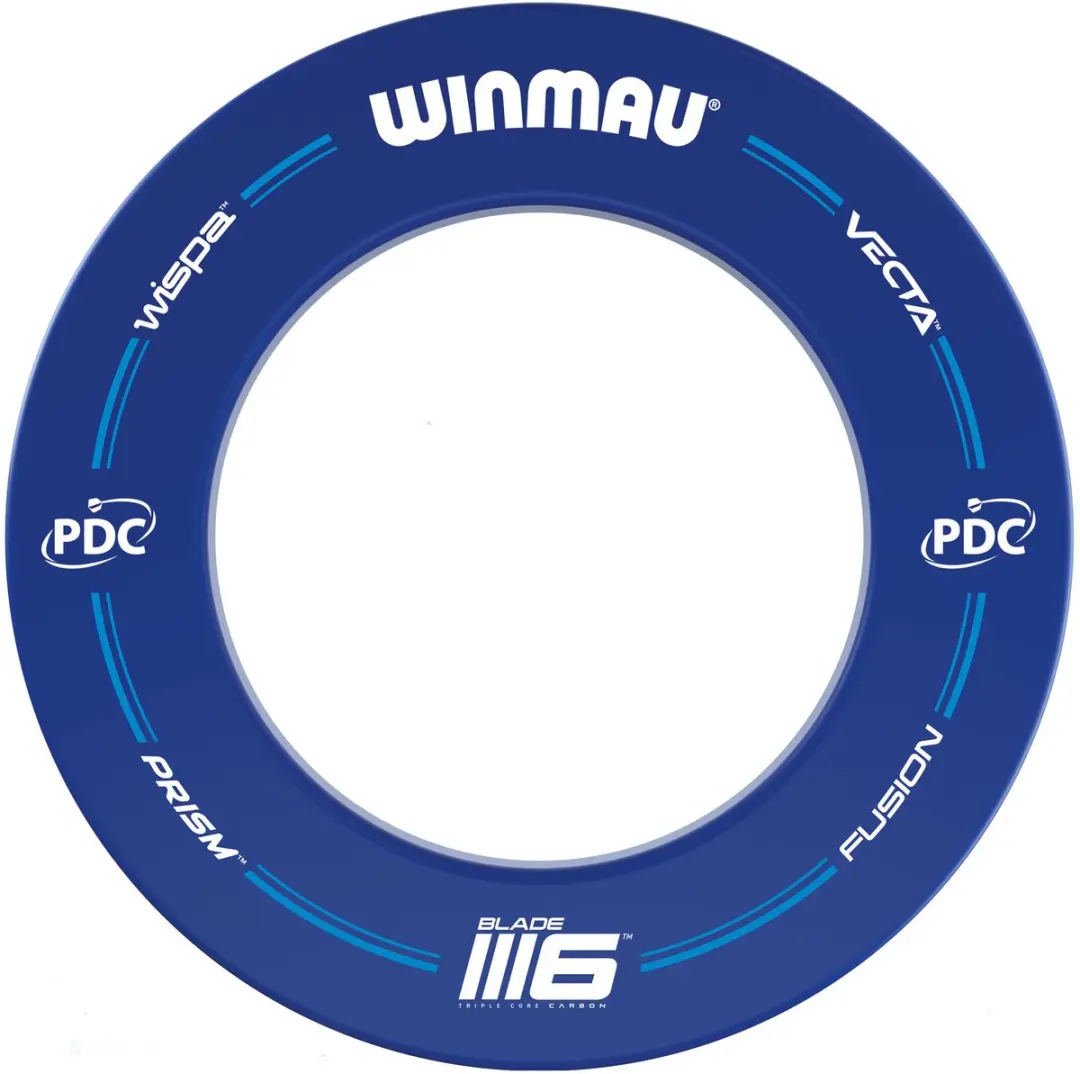 Winmau Blade 6 PDC Set - 45cm Dartbord + Surround + 2x Darts - afbeelding 6 van 6