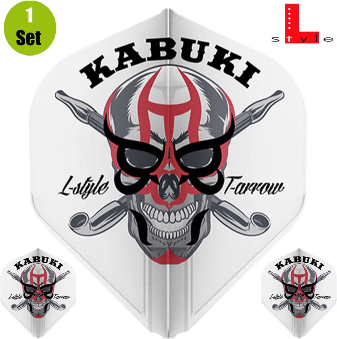 L-Style L1 EZ Taro Yachi Ver.6 Dart Flights F11023 - 3 Stuks