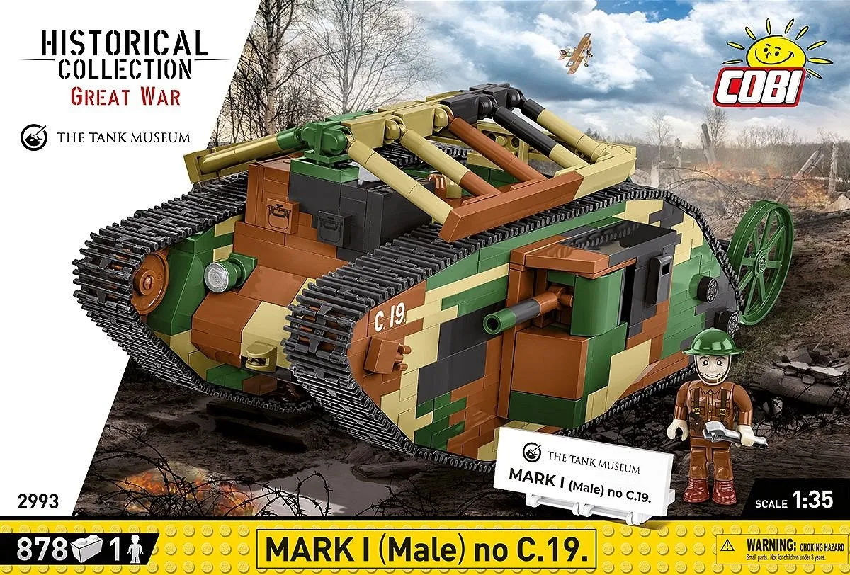 Cobi Mark I C.19 - 879 Stukken - Meerkleurig