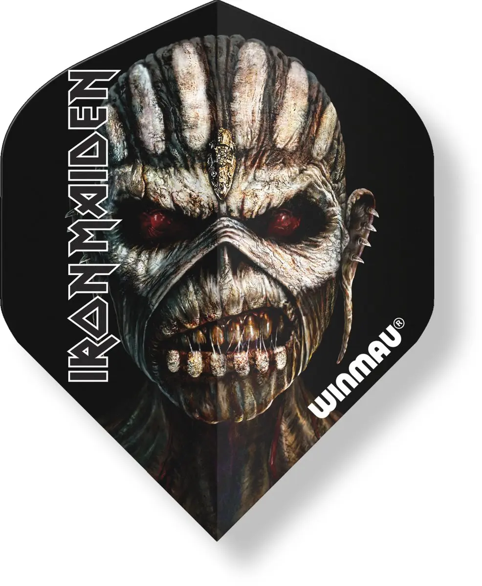 Winmau Iron Maiden Flight Collection Dart Flights - 3 Stuks - Multi