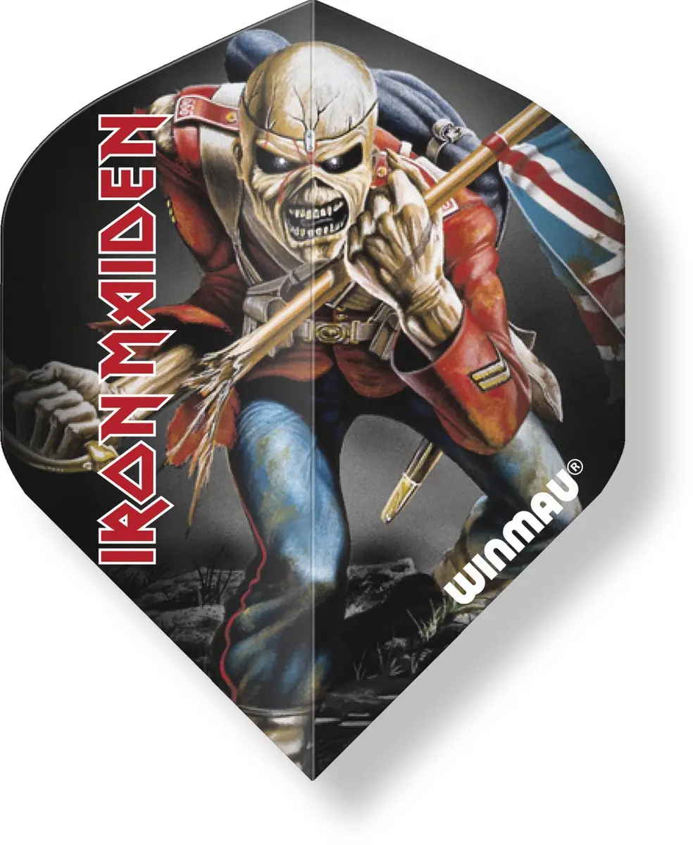 Winmau Iron Maiden Flight Collection Dart Flights - 3 Stuks - Multi