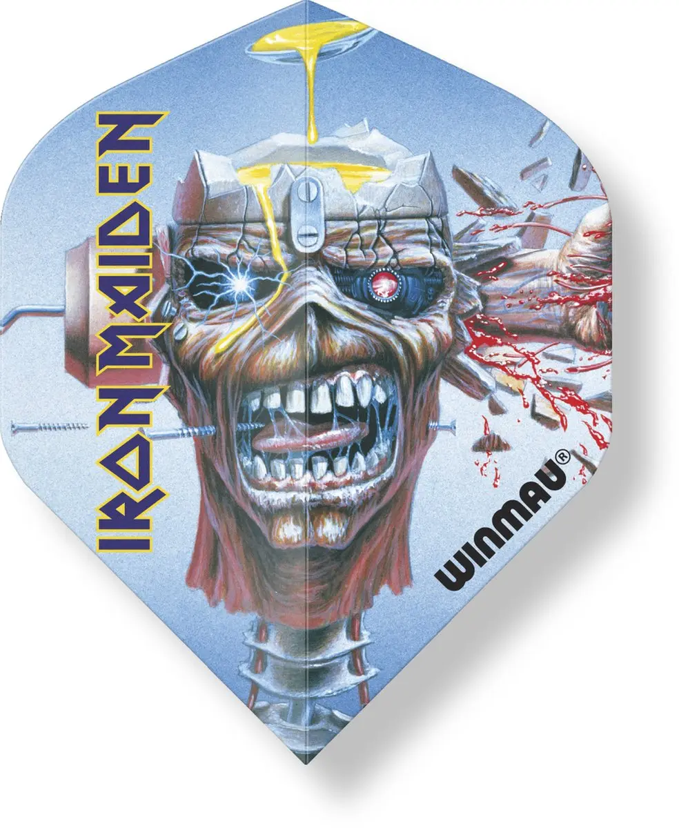 Winmau Iron Maiden Flight Collection Dart Flights - 3 Stuks - Multi