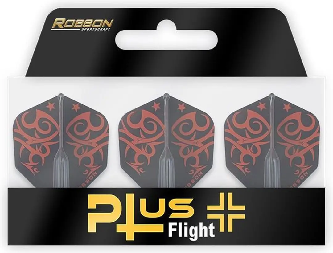 Bull's Robson Plus Flight Std. Tribe - Rood - 3 Stuks