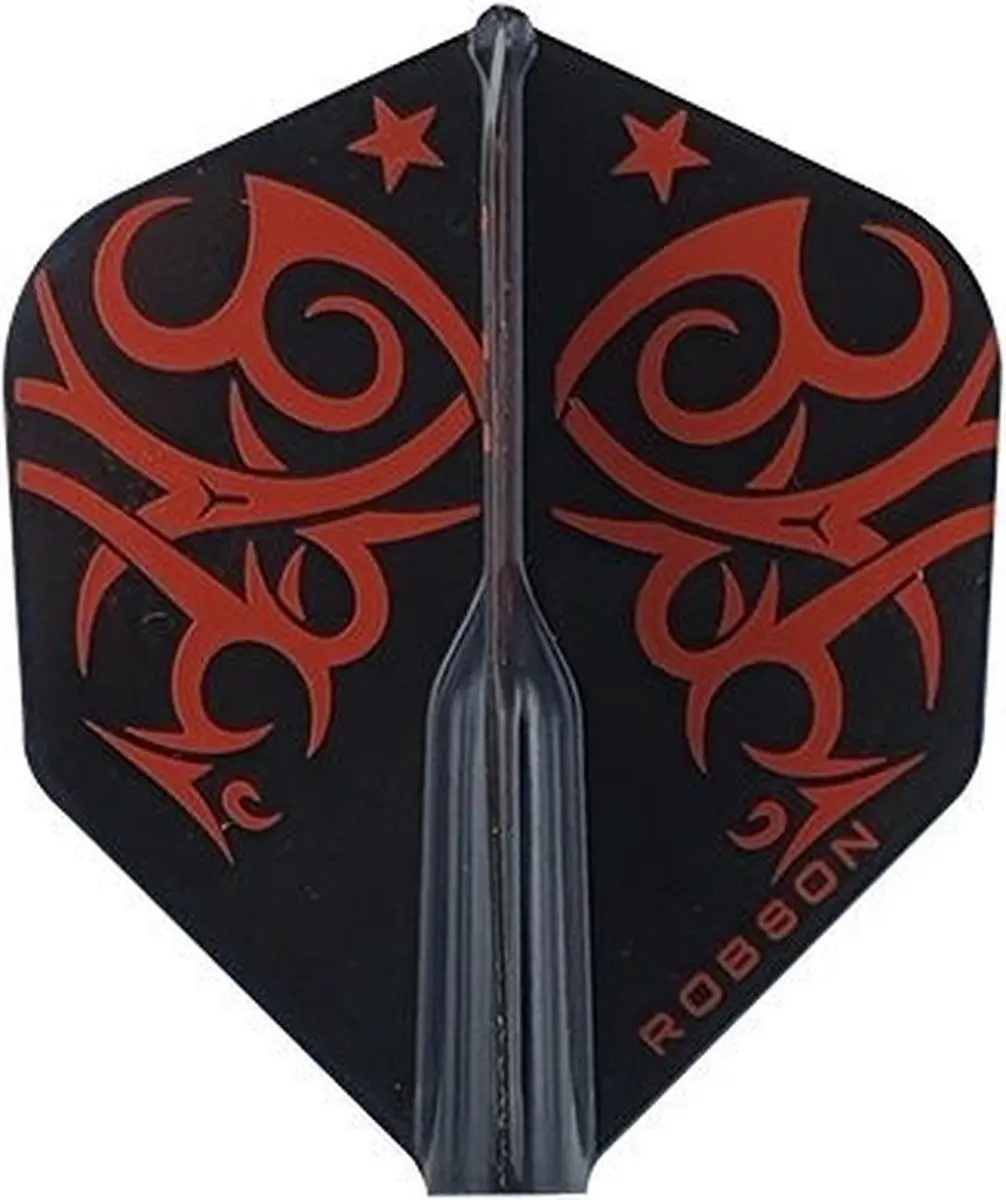 Bull's Robson Plus Flight Std. Tribe - Rood - 3 Stuks