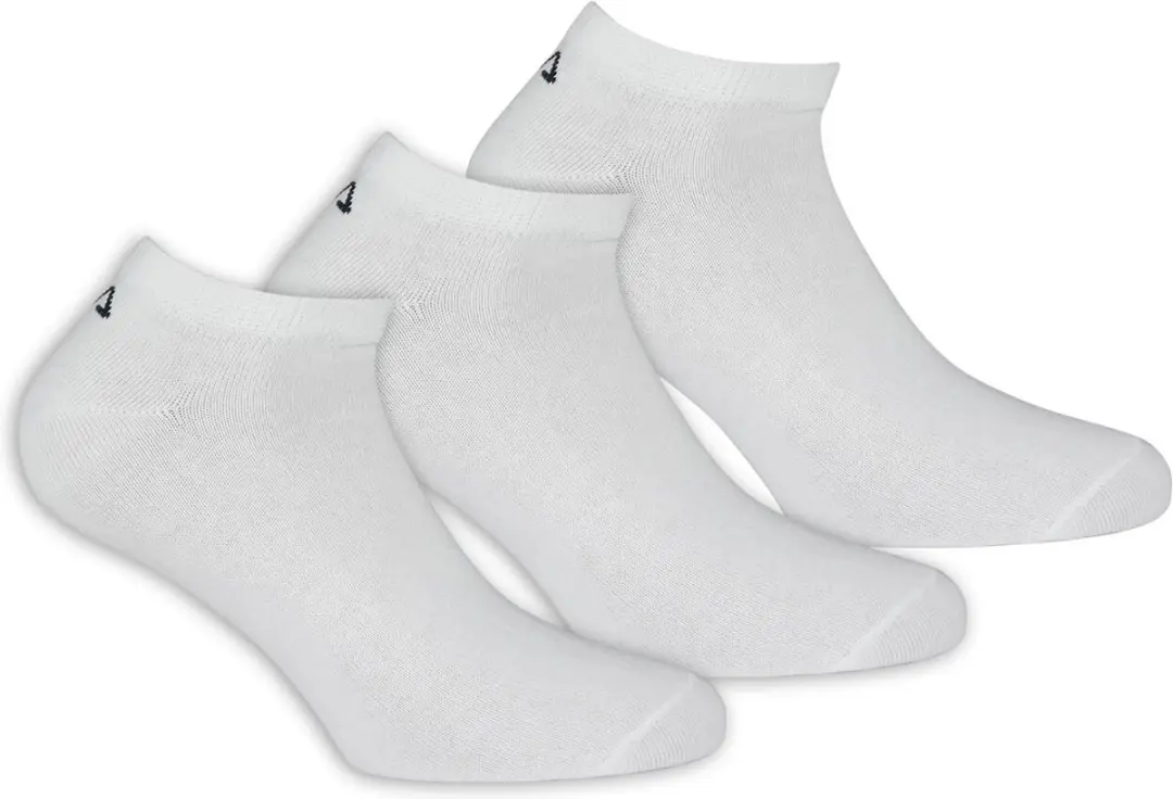 Fila Invisible Socks 3-Pack Wit