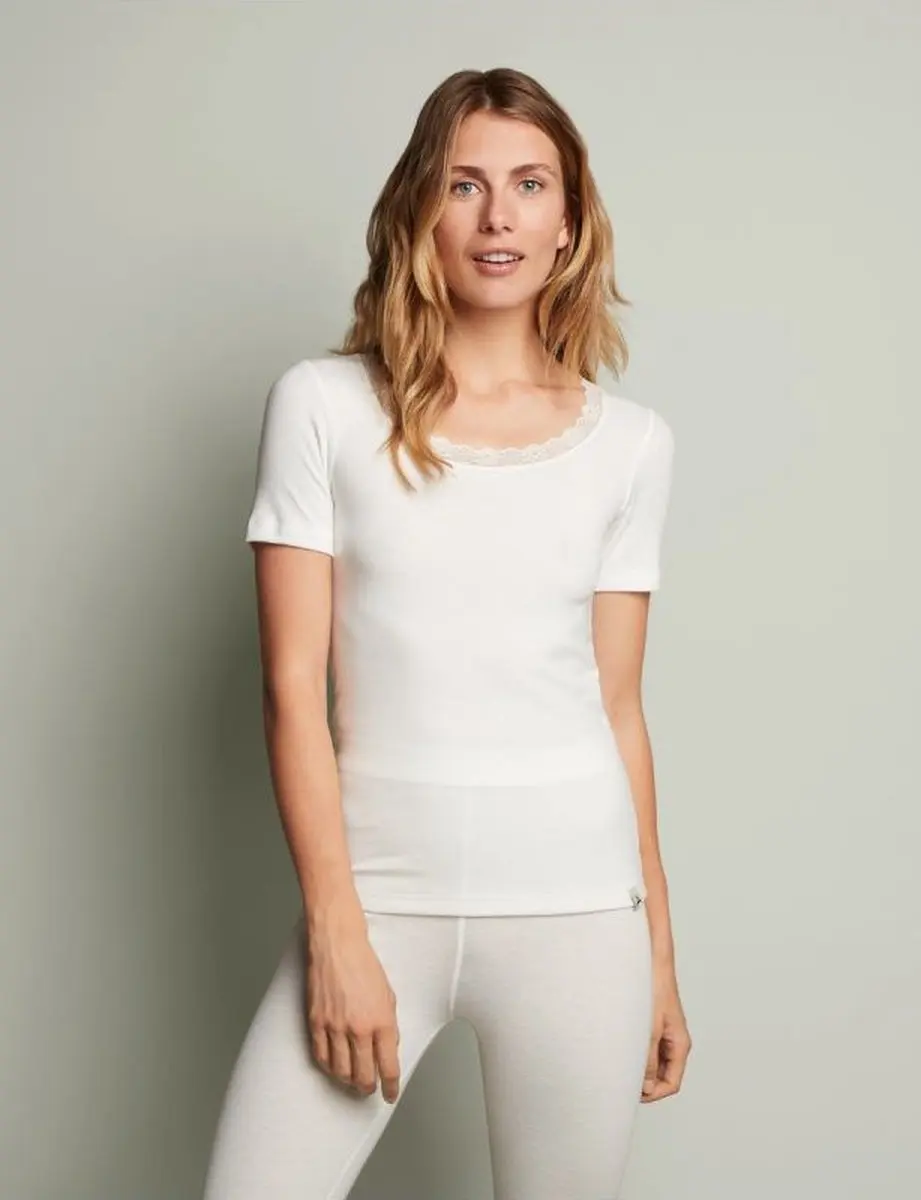 Ten Cate Thermo T-shirt Dames B30237-0151 - S - Snow White