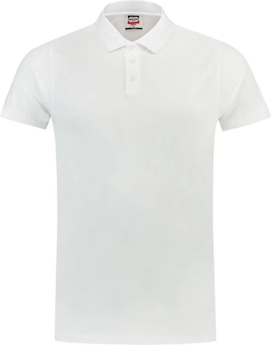 Tricorp Poloshirt Cooldry Fitted L - Wit