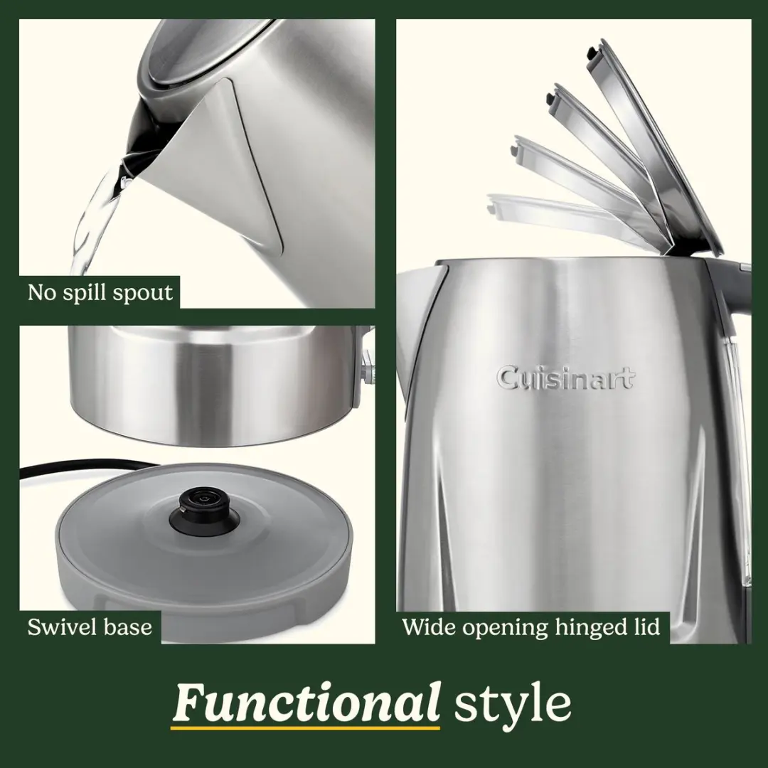 Cuisinart Core Collection Waterkoker 1,7L - Grijs