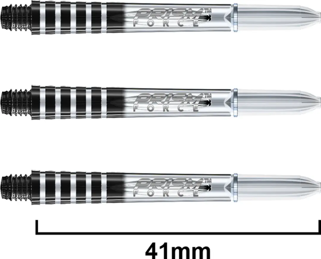 Winmau Prism Force Clear Dart Shafts 3 Stuks