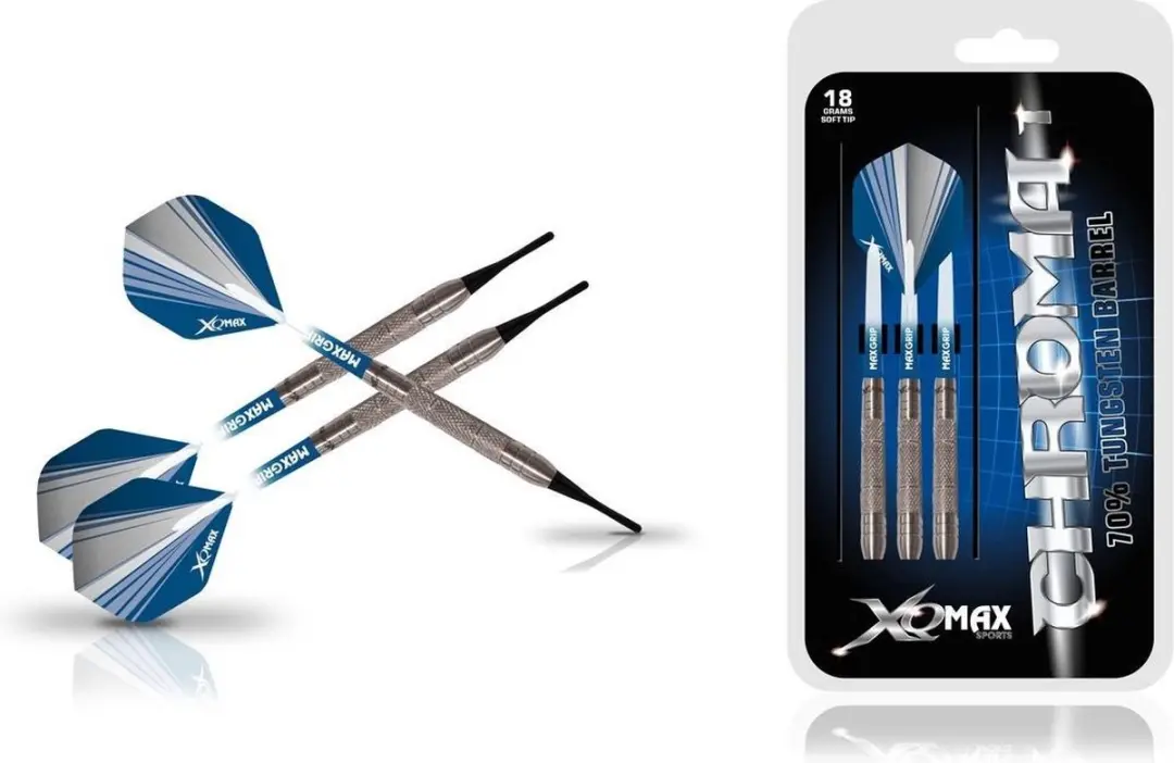 XQMax Chroma 70% Soft Tip - 18g - 3 Stuks - Zilver