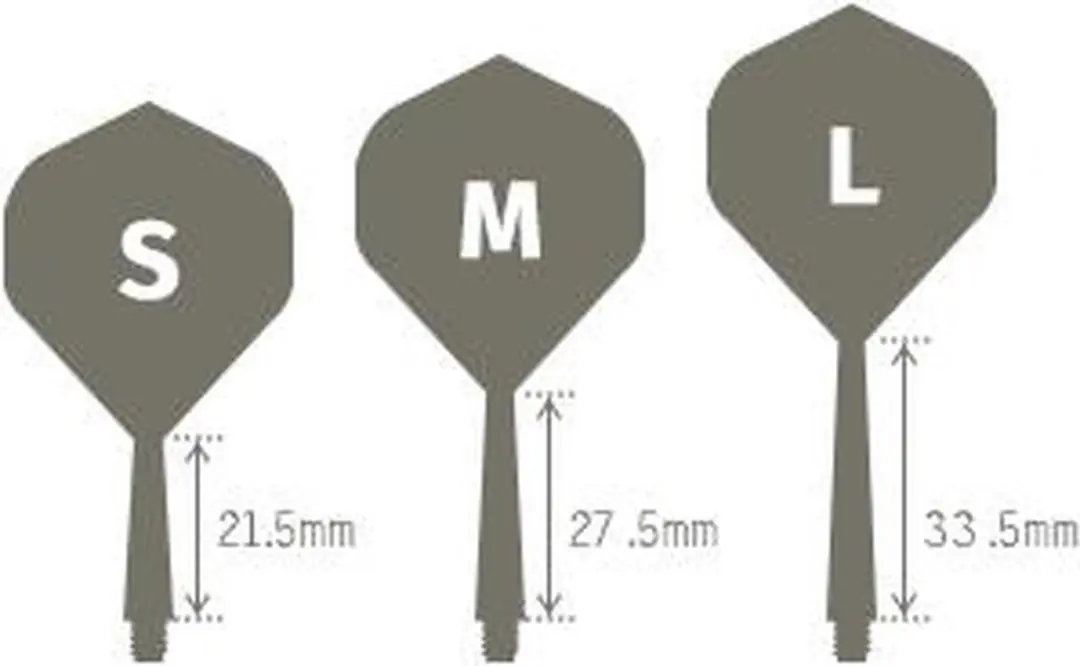 Condor Neon Axe Flight System CN0001370 - 3 Stuks - Oranje
