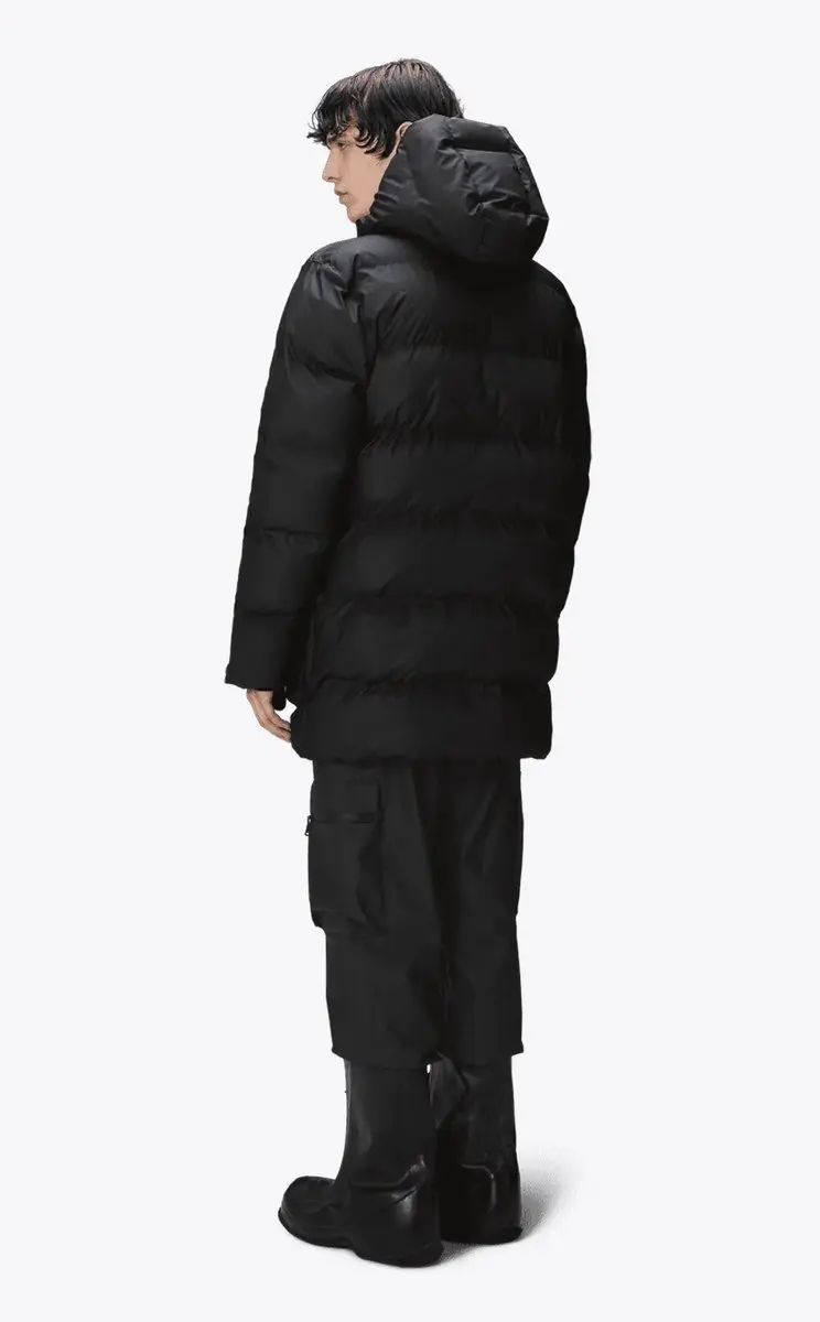 Rains Alta Puffer Cargo Jas - L - Black