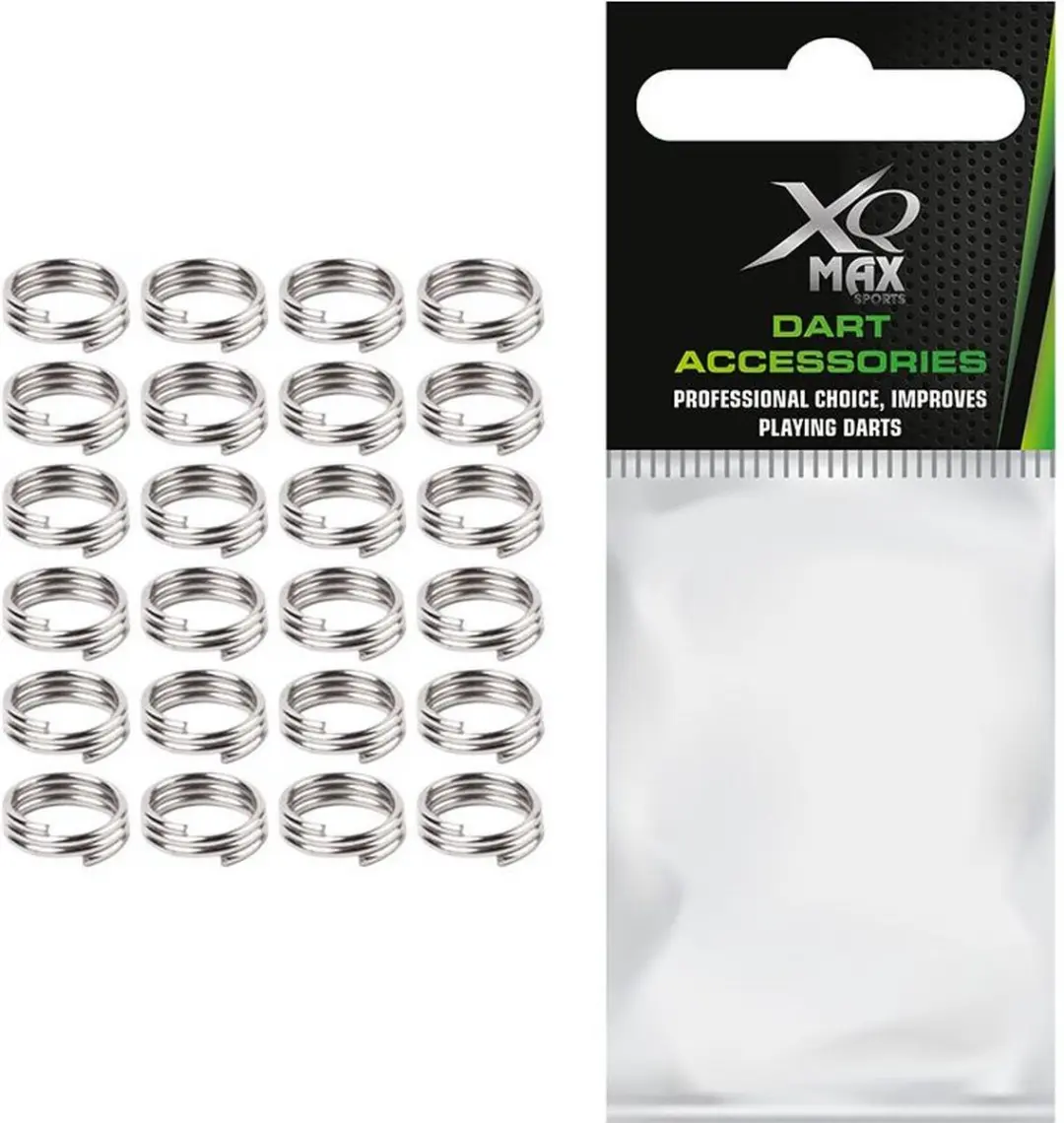 XQMax Veerringetjes 72 Stuks - Zilver