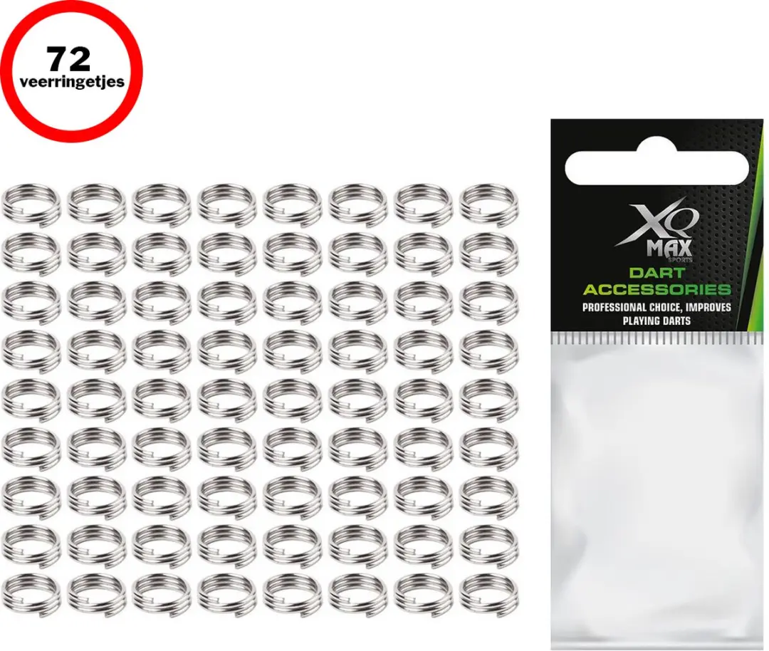 XQMax Veerringetjes 72 Stuks
