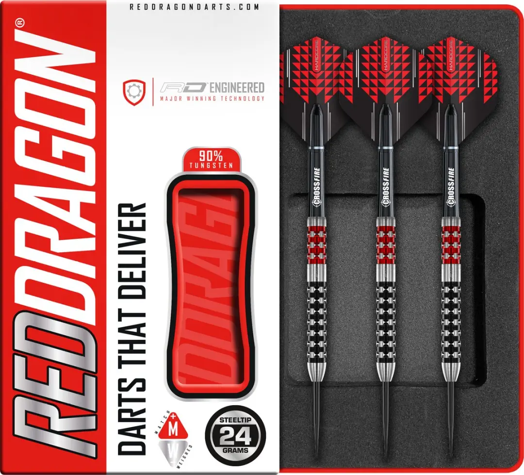 Red Dragon Crossfire 90% Dartpijlen