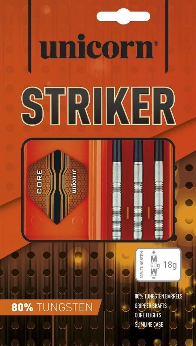Unicorn Striker Core XL 80% Steeltip - 26 - 3 Stuks - Zilver